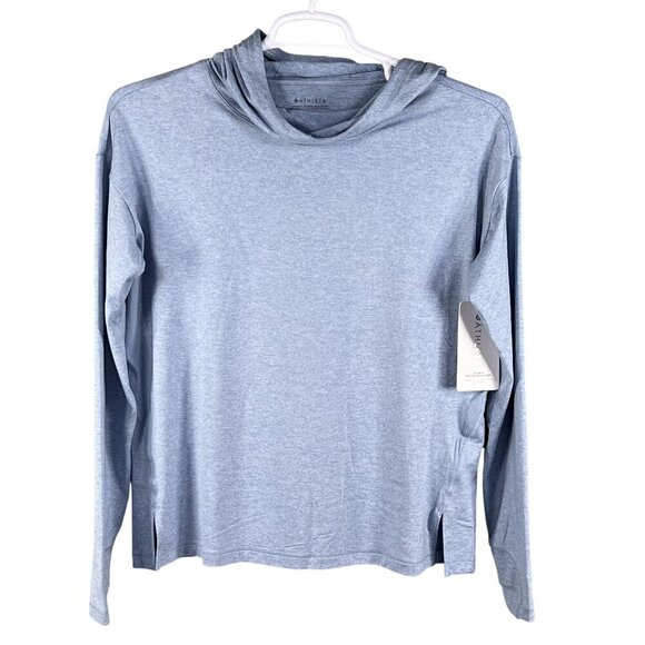 Athleta NWT Womens M Uptempo Hoodie Sweatshirt Jersey Oversized Fit Athleisure - Picture 7 of 16